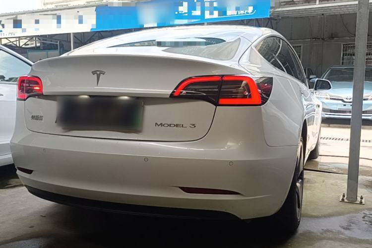 Used Tesla Model 3 2020 Revised Version Standard Range Rear-Wheel Drive – Upgraded Edition Rear Right 45 Deg