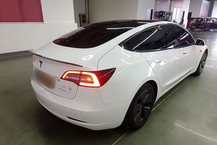 Used Tesla Model 3 2020 Standard Range Rear-Wheel Drive Upgraded Version Rear Right 45 Deg