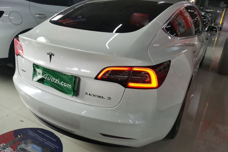 Used Tesla Model 3 2020 Revised Version Standard Range Rear-Wheel Drive – Upgraded Edition Rear Right 45 Deg