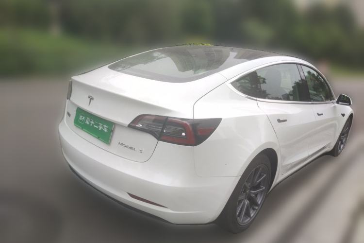 Used Tesla Model 3 2020 Revised Version Standard Range Rear-Wheel Drive – Upgraded Edition Rear Right 45 Deg