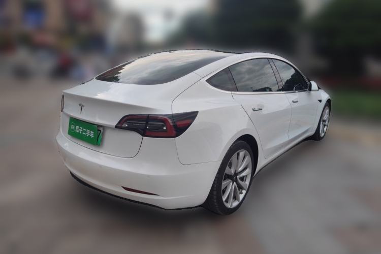 Used Tesla Model 3 2020 Revised Version Standard Range Rear-Wheel Drive – Upgraded Edition Rear Right 45 Deg