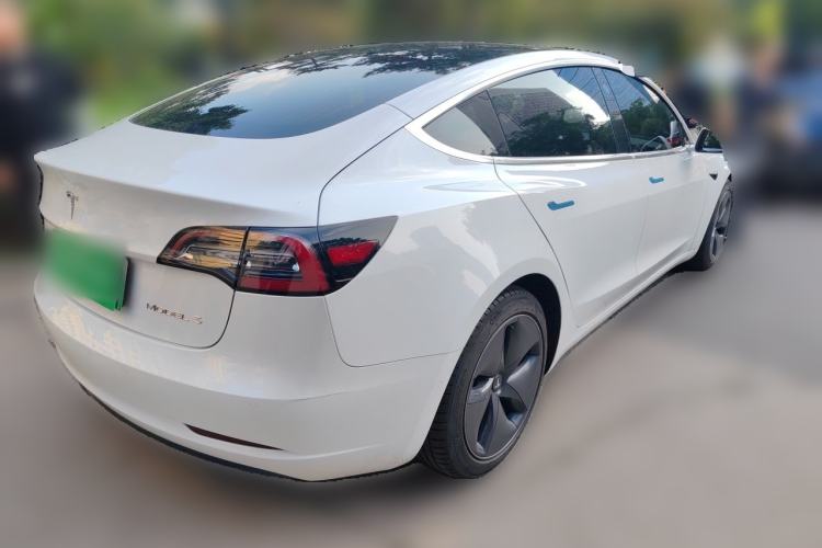 Used Tesla Model 3 2020 Standard Range Rear-Wheel Drive Upgraded Version Rear Right 45 Deg