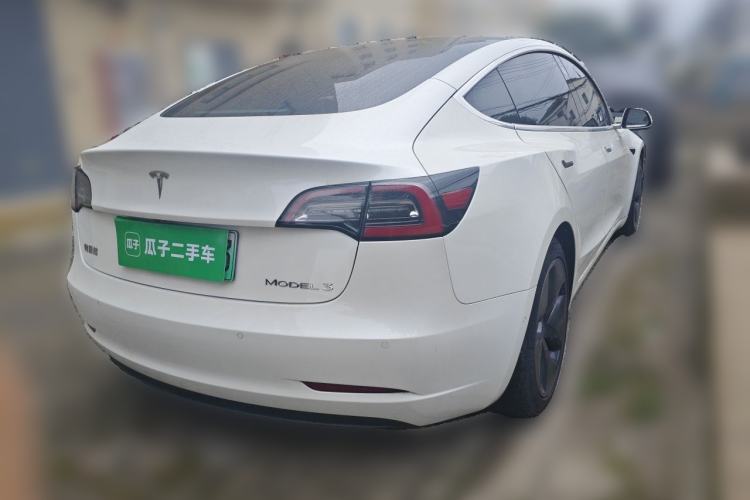 Used Tesla Model 3 2020 Standard Range Rear-Wheel Drive Upgraded Version Rear Right 45 Deg