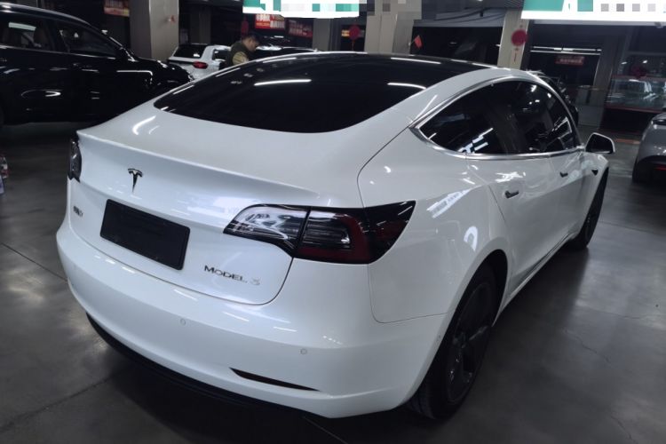 Used Tesla Model 3 2020 Revised Version Standard Range Rear-Wheel Drive – Upgraded Edition Rear Right 45 Deg