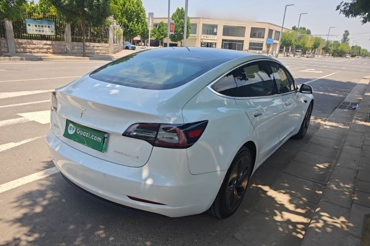 Used Tesla Model 3 2020 Standard Range Rear-Wheel Drive Upgraded Version Rear Right 45 Deg