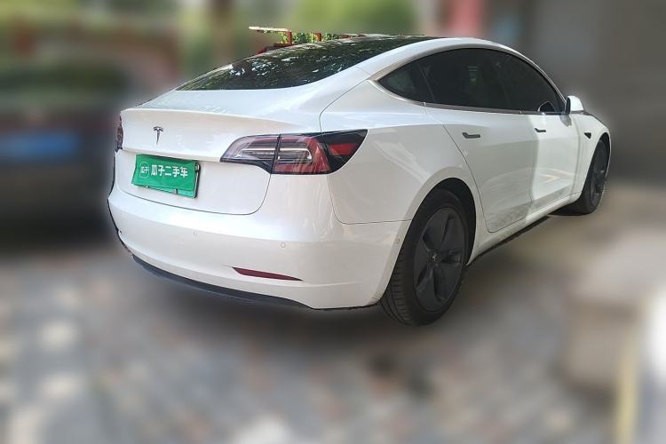 Used Tesla Model 3 2020 Revised Version Standard Range Rear-Wheel Drive – Upgraded Edition Rear Right 45 Deg