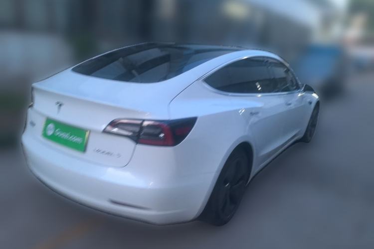 Used Tesla Model 3 2020 Standard Range Rear-Wheel Drive Upgraded Version Rear Right 45 Deg