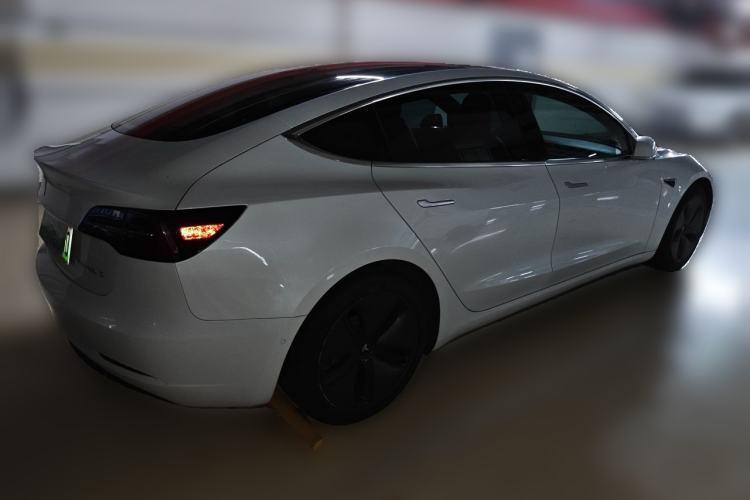 Used Tesla Model 3 2020 Standard Range Rear-Wheel Drive Upgraded Version Rear Right 45 Deg