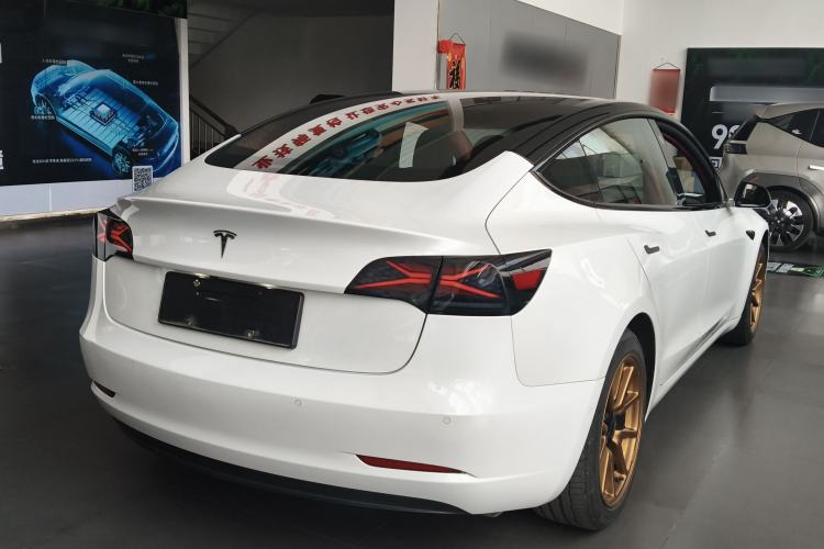 Used Tesla Model 3 2020 Revised Version Standard Range Rear-Wheel Drive – Upgraded Edition Rear Right 45 Deg