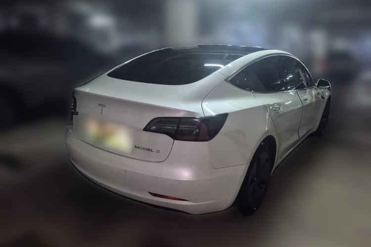 Used Tesla Model 3 2020 Revised Version Standard Range Rear-Wheel Drive – Upgraded Edition Rear Right 45 Deg