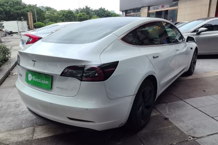 Used Tesla Model 3 2020 Standard Range Rear-Wheel Drive Upgraded Version Rear Right 45 Deg