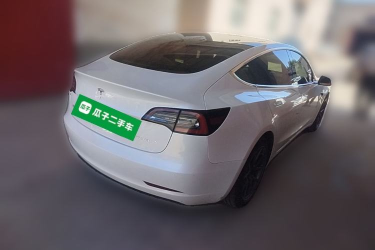 Used Tesla Model 3 2020 Standard Range Rear-Wheel Drive Upgraded Version Rear Right 45 Deg