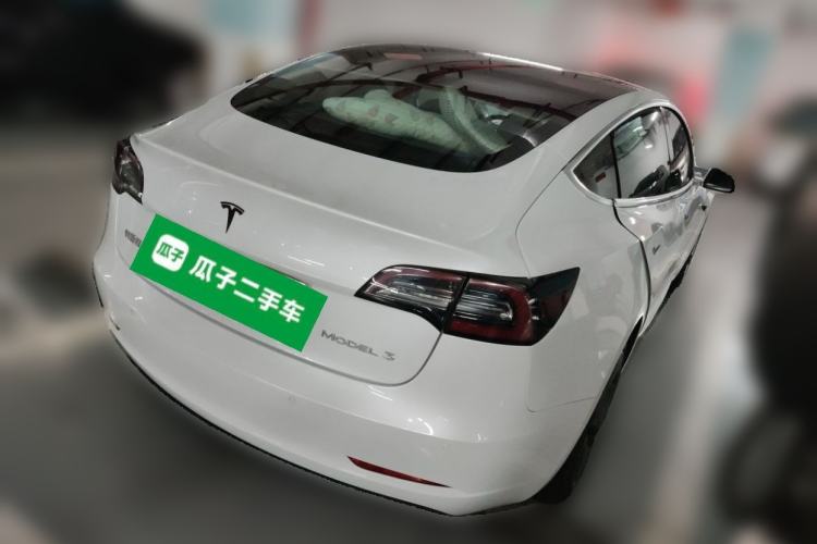 Used Tesla Model 3 2020 Standard Range Rear-Wheel Drive Upgraded Version Rear Right 45 Deg