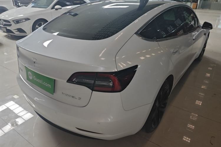 Used Tesla Model 3 2020 Standard Range Rear-Wheel Drive Upgraded Version Rear Right 45 Deg
