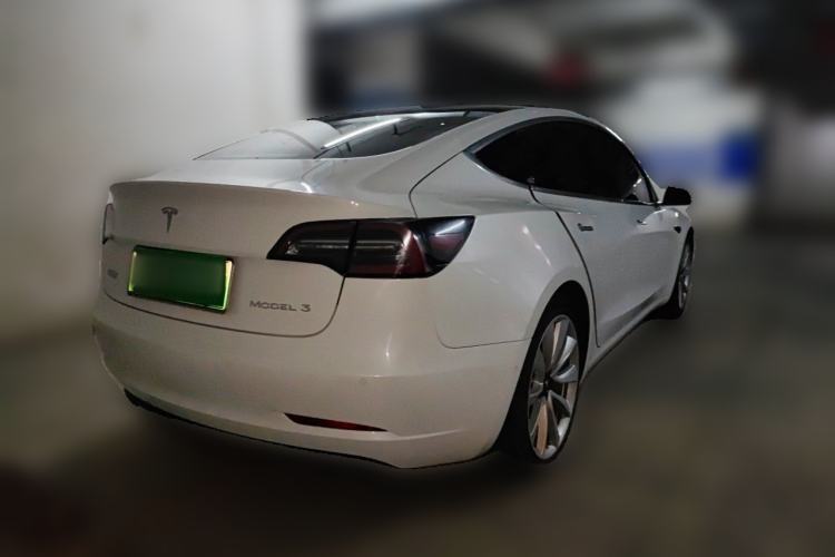 Used Tesla Model 3 2020 Revised Version Standard Range Rear-Wheel Drive – Upgraded Edition Rear Right 45 Deg