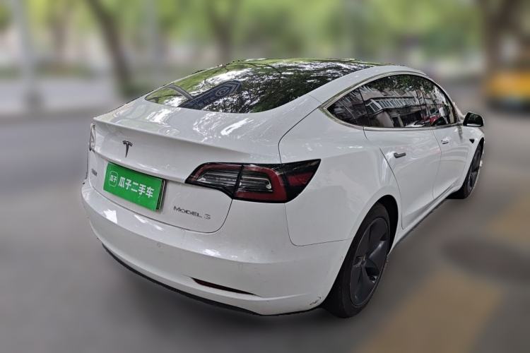 Used Tesla Model 3 2020 Revised Version Standard Range Rear-Wheel Drive – Upgraded Edition Rear Right 45 Deg