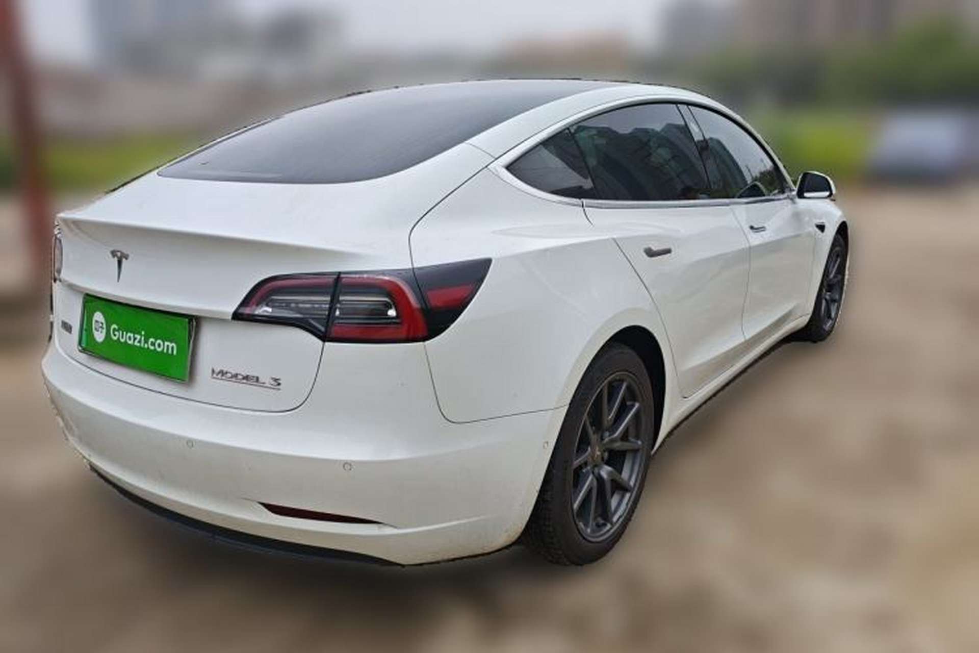Used Tesla Model 3 2020 Revised Version Standard Range Rear-Wheel Drive – Upgraded Edition Rear Right 45 Deg