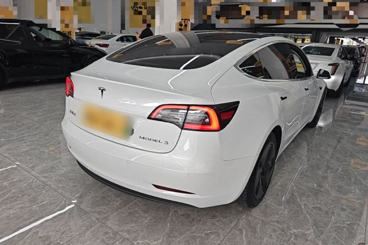 Used Tesla Model 3 2020 Revised Version Standard Range Rear-Wheel Drive – Upgraded Edition Rear Right 45 Deg