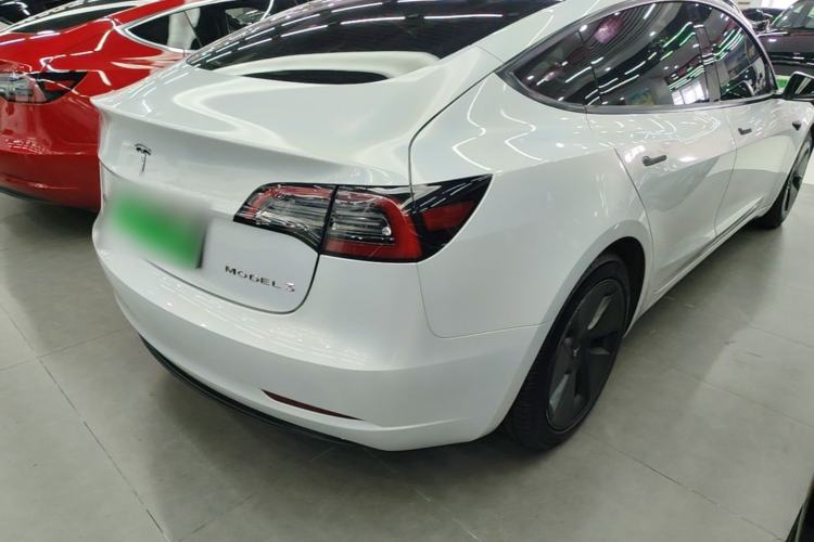 Used Tesla Model 3 2020 Revised Version Standard Range Rear-Wheel Drive – Upgraded Edition Rear Right 45 Deg
