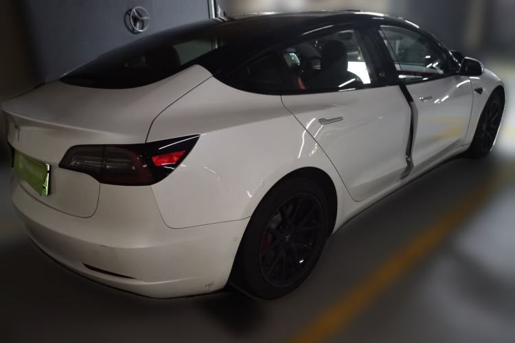 Used Tesla Model 3 2020 Revised Version Standard Range Rear-Wheel Drive – Upgraded Edition Rear Right 45 Deg