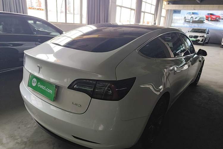 Used Tesla Model 3 2020 Revised Version Standard Range Rear-Wheel Drive – Upgraded Edition Rear Right 45 Deg