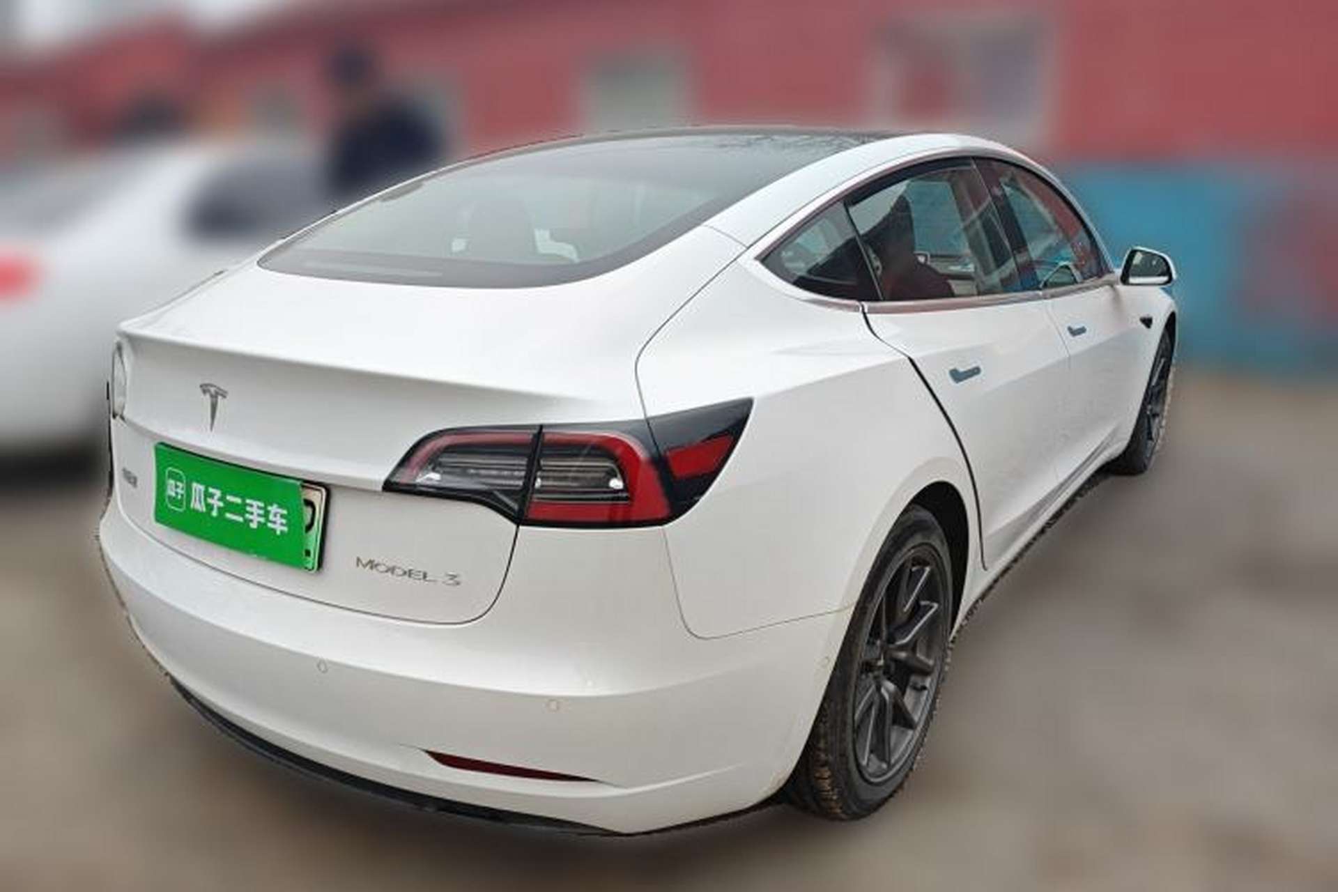 Used Tesla Model 3 2020 Revised Version Standard Range Rear-Wheel Drive – Upgraded Edition Rear Right 45 Deg