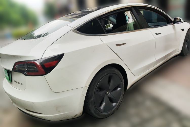 Used Tesla Model 3 2020 Revised Version Standard Range Rear-Wheel Drive – Upgraded Edition Rear Right 45 Deg