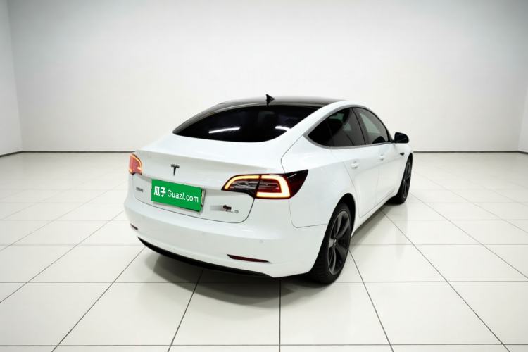 Used Tesla Model 3 2020 Standard Range Rear-Wheel Drive Upgraded Version Rear Right 45 Deg