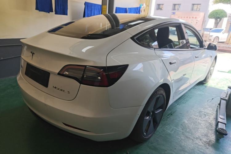Used Tesla Model 3 2020 Standard Range Rear-Wheel Drive Upgraded Version Rear Right 45 Deg