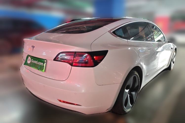 Used Tesla Model 3 2020 Standard Range Rear-Wheel Drive Upgraded Version Rear Right 45 Deg