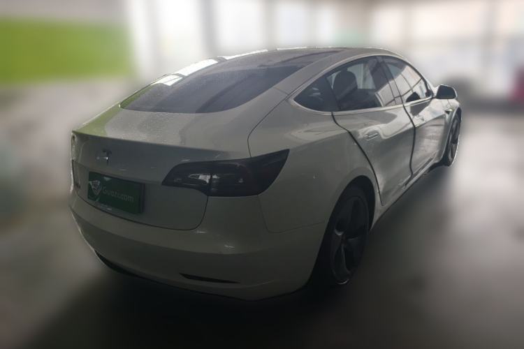 Used Tesla Model 3 2020 Standard Range Rear-Wheel Drive Upgraded Version Rear Right 45 Deg