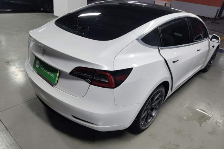 Used Tesla Model 3 2020 Revised Version Standard Range Rear-Wheel Drive – Upgraded Edition Rear Right 45 Deg