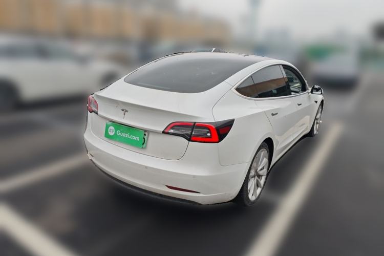 Used Tesla Model 3 2020 Standard Range Rear-Wheel Drive Upgraded Version Rear Right 45 Deg