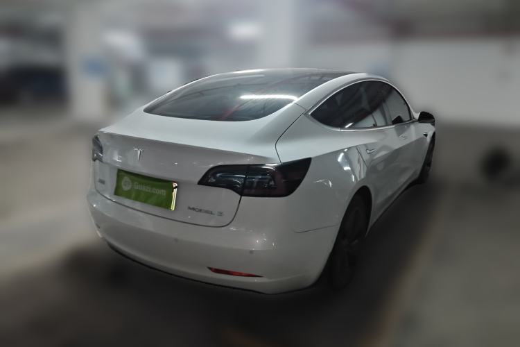 Used Tesla Model 3 2020 Standard Range Rear-Wheel Drive Upgraded Version Rear Right 45 Deg