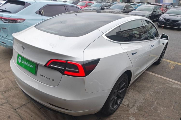 Used Tesla Model 3 2020 Standard Range Rear-Wheel Drive Upgraded Version Rear Right 45 Deg