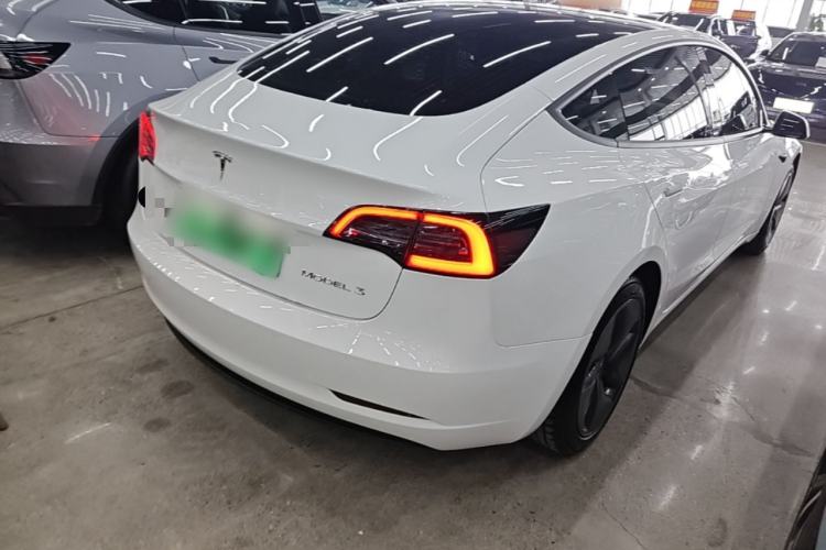Used Tesla Model 3 2020 Revised Version Standard Range Rear-Wheel Drive – Upgraded Edition Rear Right 45 Deg