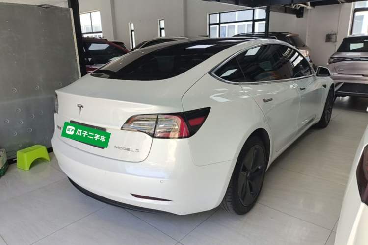 Used Tesla Model 3 2020 Revised Version Standard Range Rear-Wheel Drive – Upgraded Edition Rear Right 45 Deg