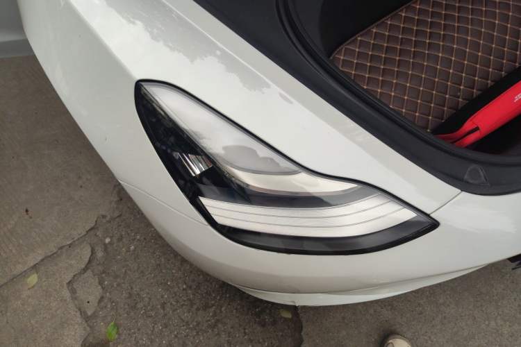 Used Tesla Model 3 2020 Standard Range Rear-Wheel Drive Upgraded Version Right Front Headlight