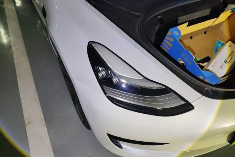 Used Tesla Model 3 2020 Standard Range Rear-Wheel Drive Upgraded Version Right Front Headlight