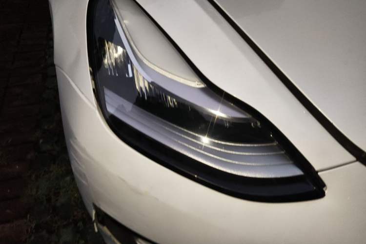 Used Tesla Model 3 2020 Standard Range Rear-Wheel Drive Upgraded Version Right Front Headlight