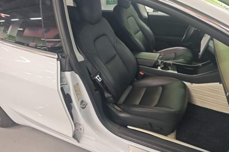 Used Tesla Model 3 2020 Standard Range Rear-Wheel Drive Upgraded Version Right Front Seat