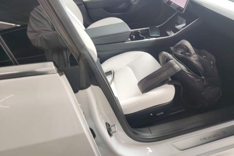 Used Tesla Model 3 2020 Standard Range Rear-Wheel Drive Upgraded Version Right Front Seat