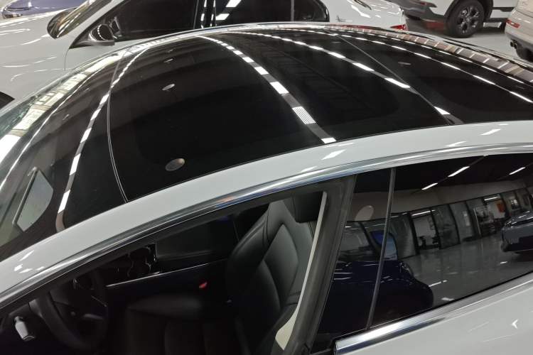 Used Tesla Model 3 2020 Revised Version Standard Range Rear-Wheel Drive – Upgraded Edition Roof