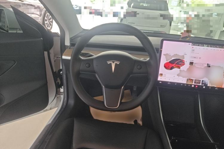Used Tesla Model 3 2020 Refreshed Version Long-Range Rear-Wheel Drive Steering Wheel