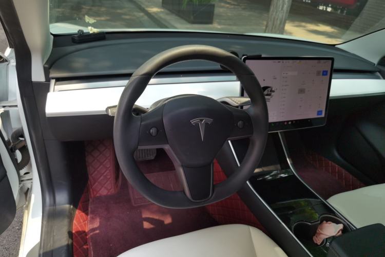 Used Tesla Model 3 2020 Refreshed Version Long-Range Rear-Wheel Drive Steering Wheel