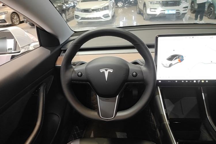 Used Tesla Model 3 2020 Standard Range Rear-Wheel Drive Upgraded Version Steering Wheel