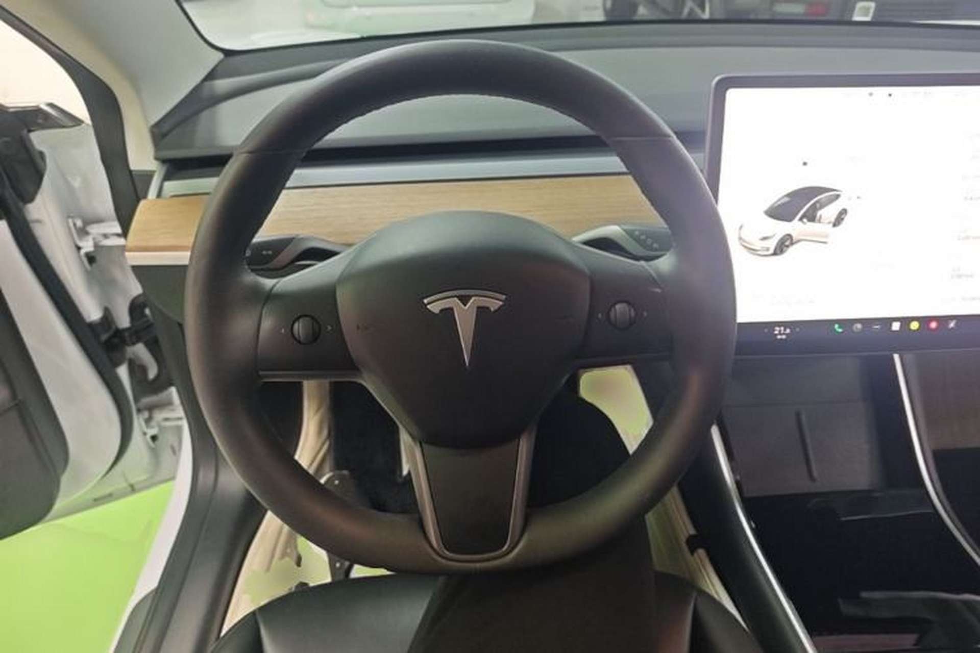 Used Tesla Model 3 2020 Standard Range Rear-Wheel Drive Upgraded Version Steering Wheel