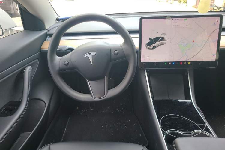 Used Tesla Model 3 2020 Refreshed Version Long-Range Rear-Wheel Drive Steering Wheel