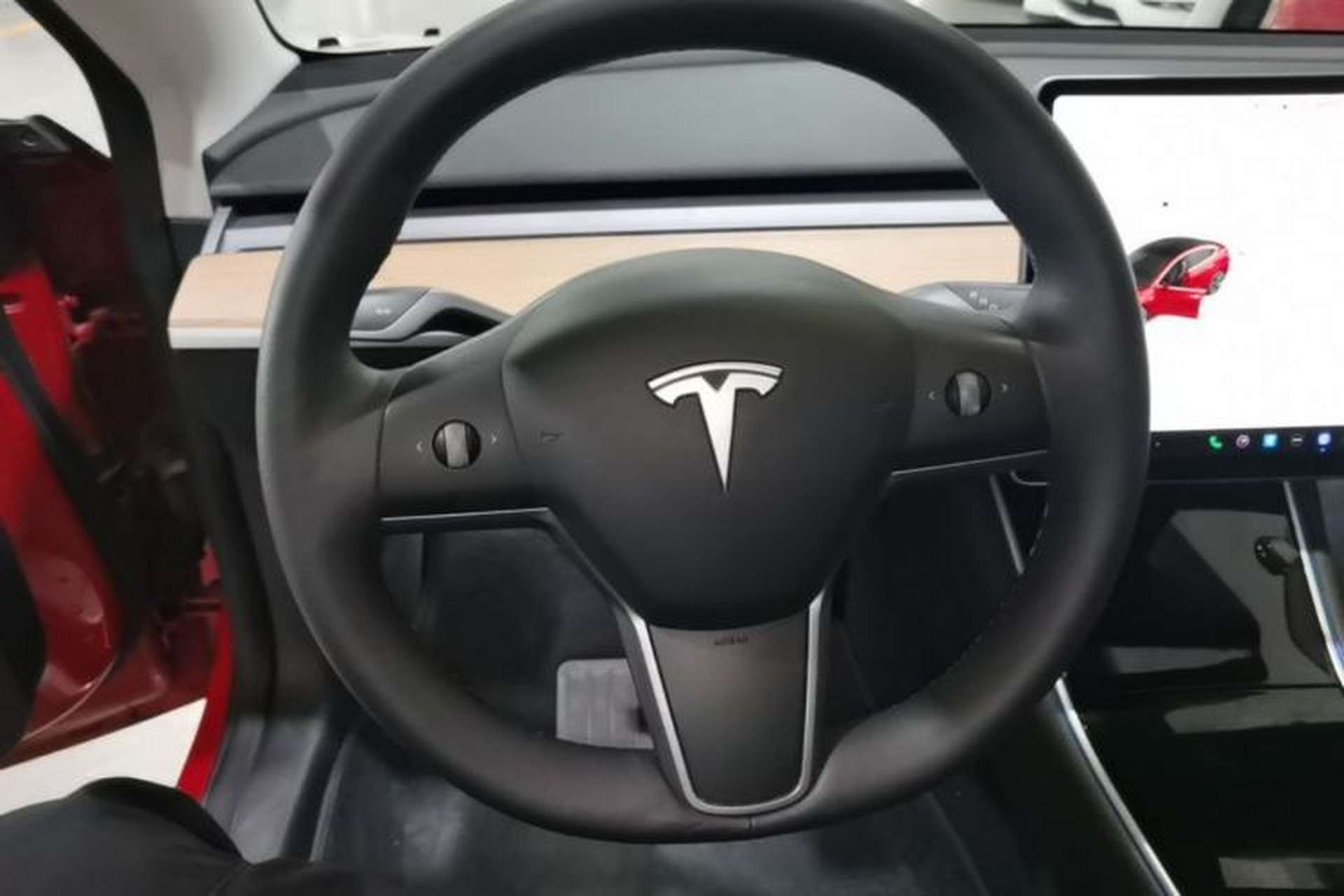 Used Tesla Model 3 2020 Refreshed Version Long-Range Rear-Wheel Drive Steering Wheel