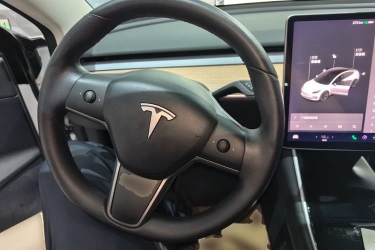 Used Tesla Model 3 2020 Standard Range Rear-Wheel Drive Upgraded Version Steering Wheel